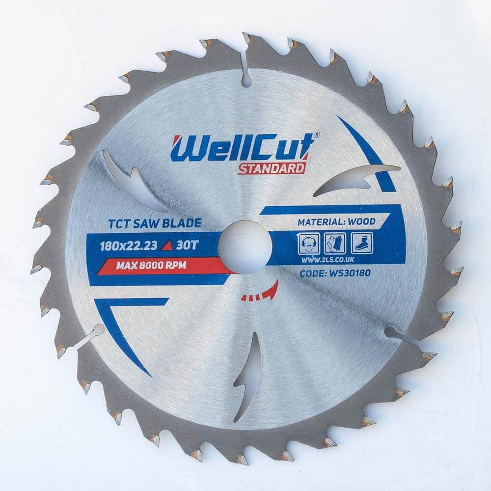 Пиляльний диск WellCut 180x22.23 мм, 30Т